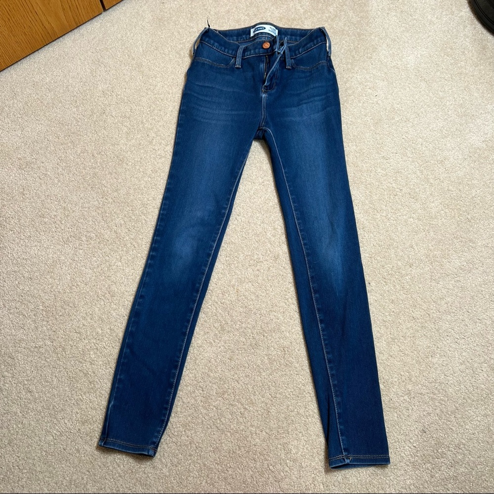 Old navy ballerina jeggings with elastic adjustable waist size 14